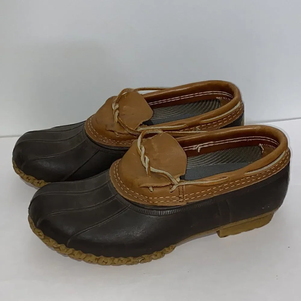 L.L Bean Duck Boots Men's Loafer Style Bean‎ Boots Size 7